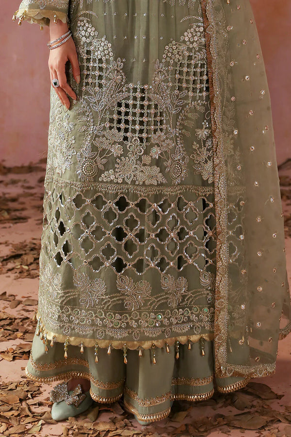 TARA BY SARDINIA UN-STITCHED-3PC | Sage