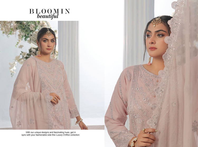 HAREEM BY BIN HAMEED | LUXURY CHIFFON | D-06