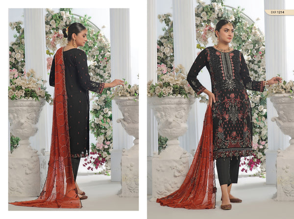 HAREEM BY BIN HAMEED | LUXURY CHIFFON | D-09