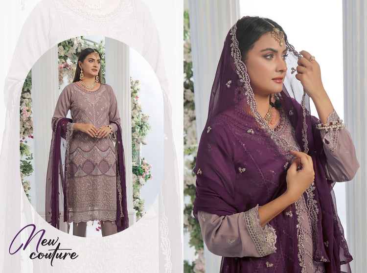 HAREEM BY BIN HAMEED | LUXURY CHIFFON | D-02