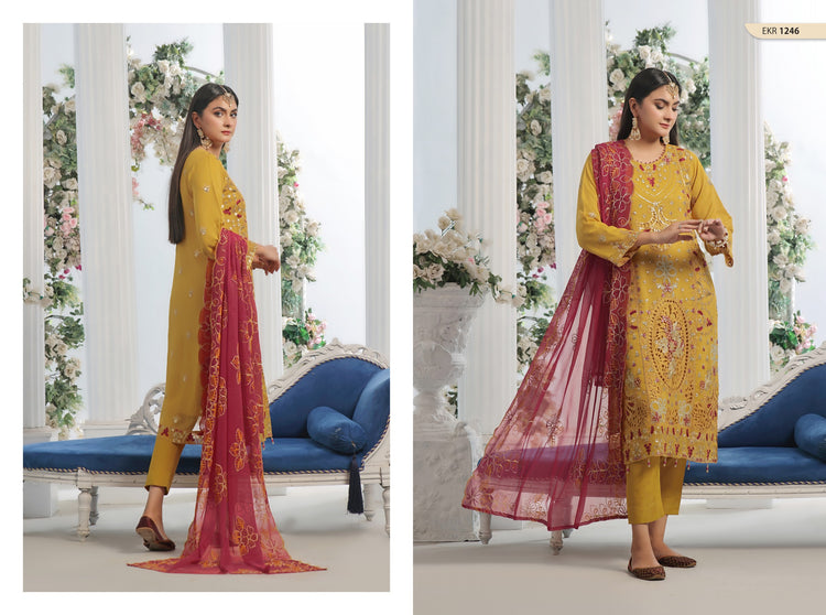 HAREEM BY BIN HAMEED | LUXURY CHIFFON | D-04