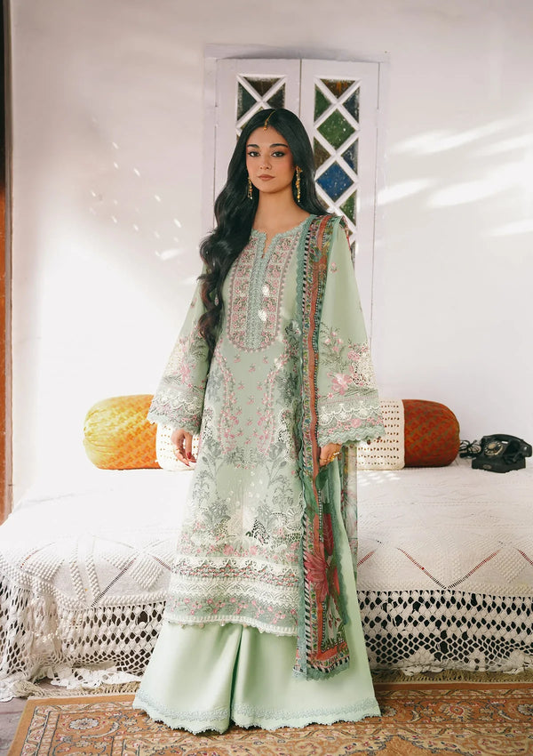 EK FASANA BY KAHF UN-STITCHED 3PC | KLB-4B SITARA