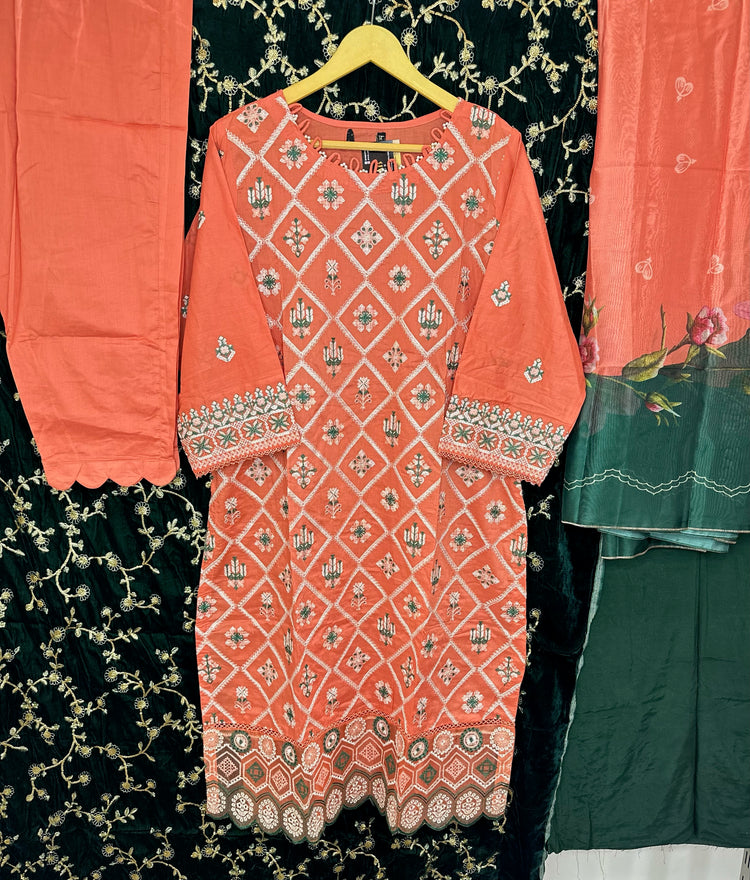 BAHAR PREMIUM CHIKANKARI- 02