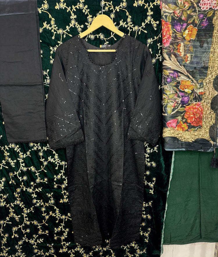 BAHAR PREMIUM CHIKANKARI- 08