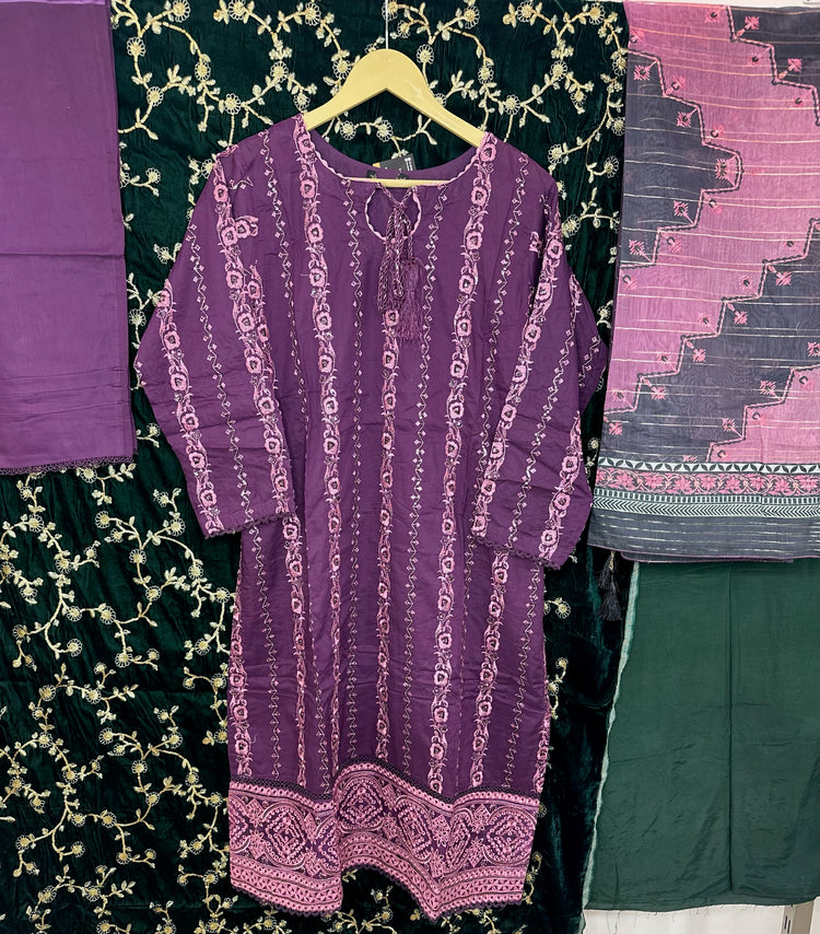 BAHAR PREMIUM CHIKANKARI- 09