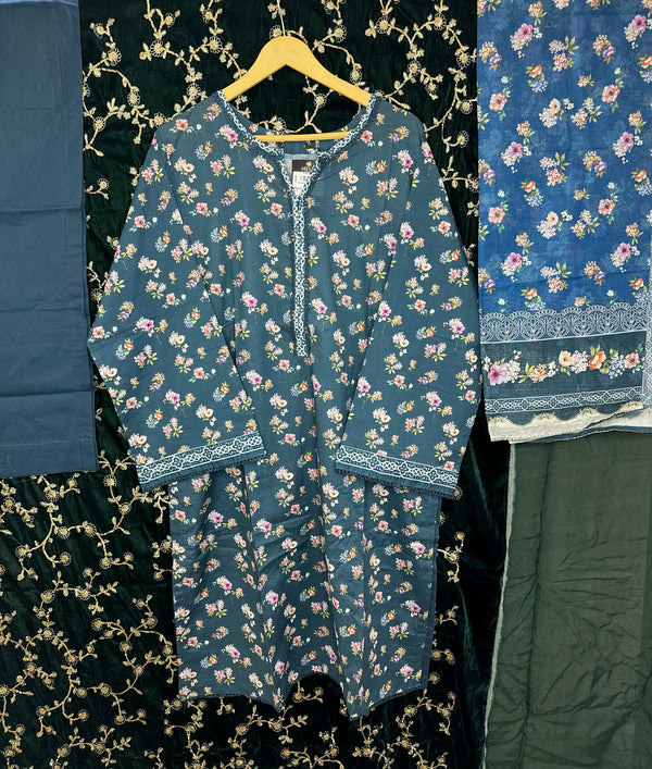 BIN SAEED PRINTED LAWN- 01