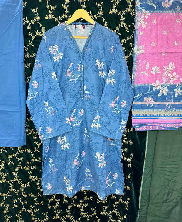 BIN SAEED PRINTED LAWN- 02