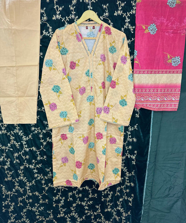 BIN SAEED PRINTED LAWN- 07