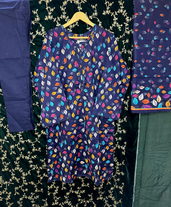 BIN SAEED PRINTED LAWN- 12
