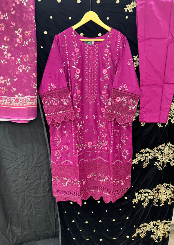 BIN SAEED STITCHED LAWN 2025 -05