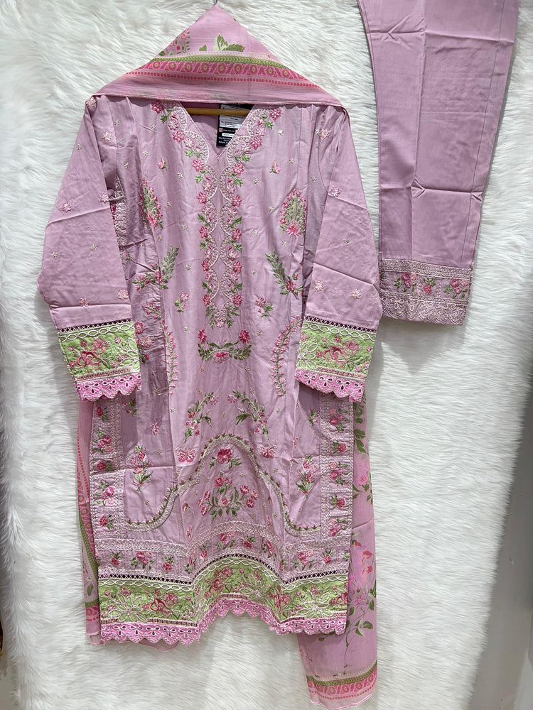 BIN SAEED EMB TROUSER- 07