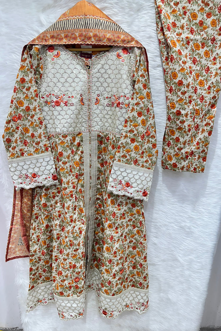 BIN SAEED CUTWORK FROCKS- 06