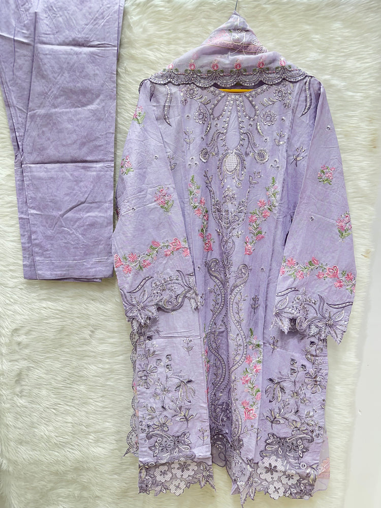 BIN SAEED EMBROIDERED DUPATTA- 01