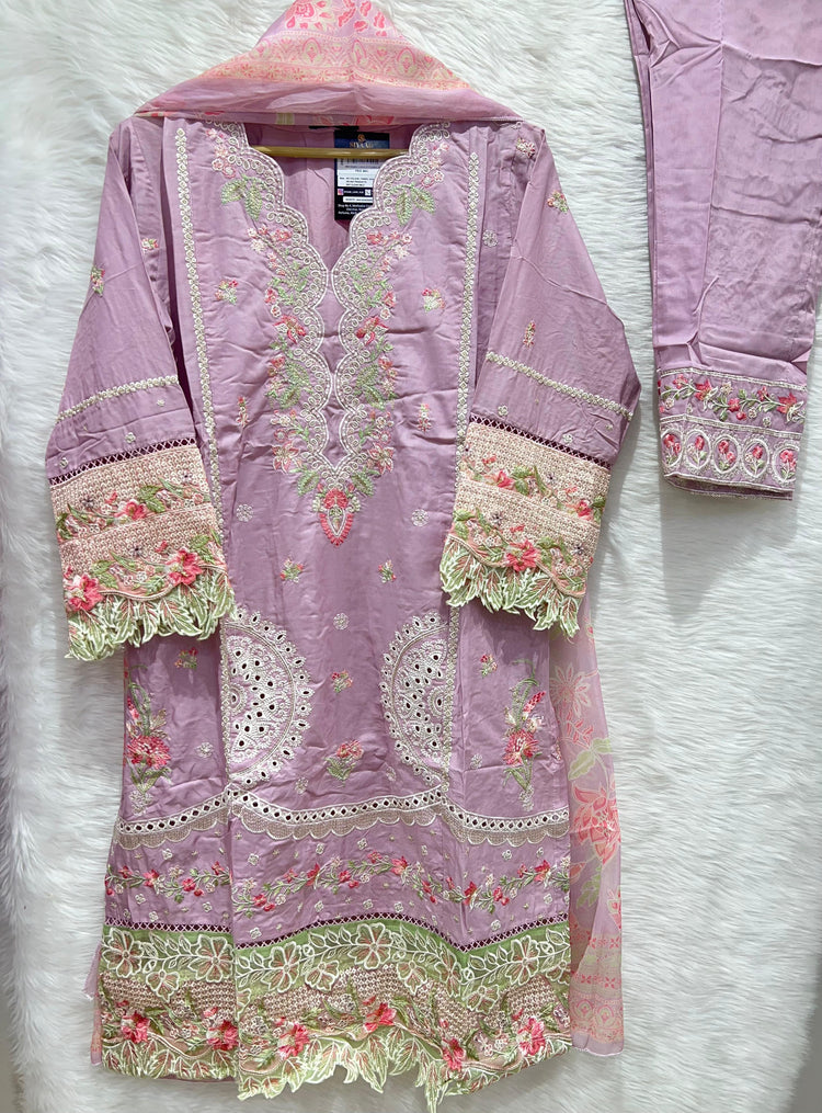 BIN SAEED EMB TROUSER- 02