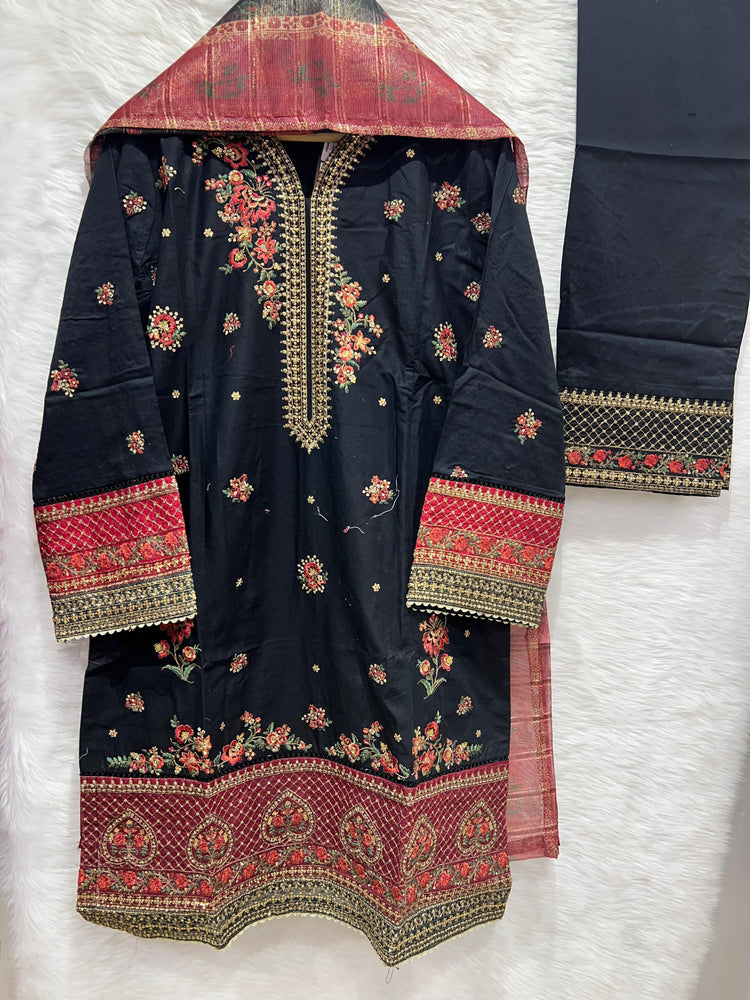 BIN SAEED EMB TROUSER- 03