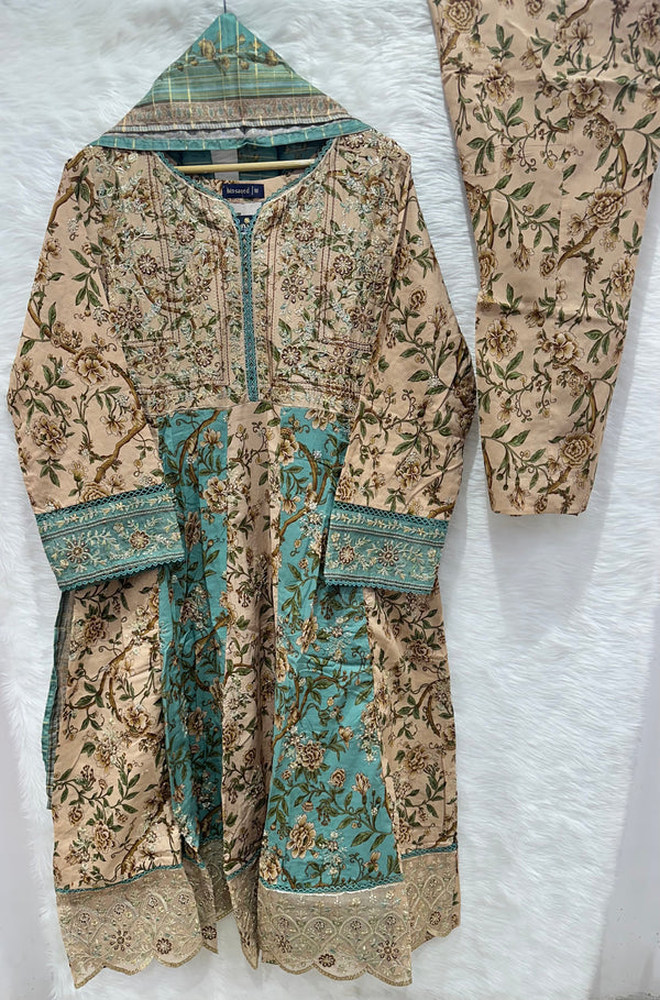 BIN SAEED CUTWORK FROCKS- 02