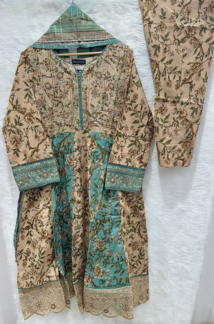 BIN SAEED CUTWORK FROCKS- 02