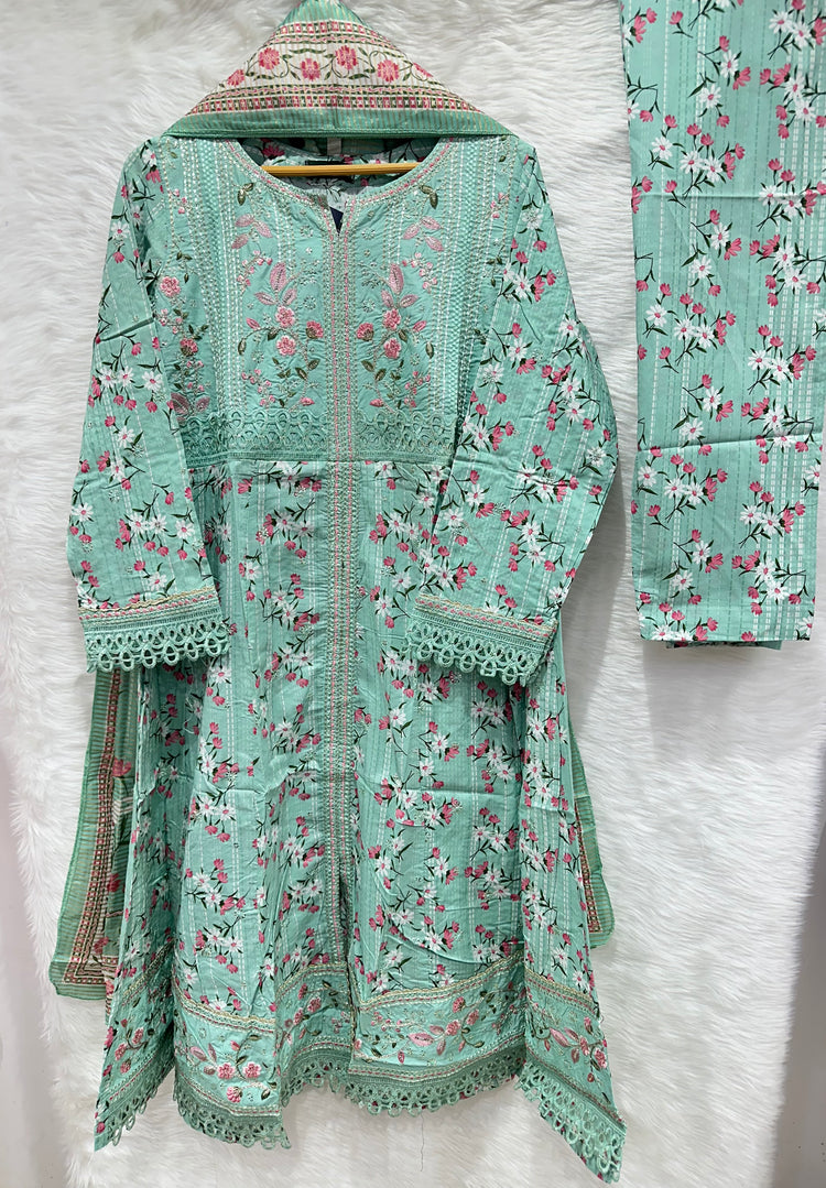 BIN SAEED CUTWORK FROCKS- 07