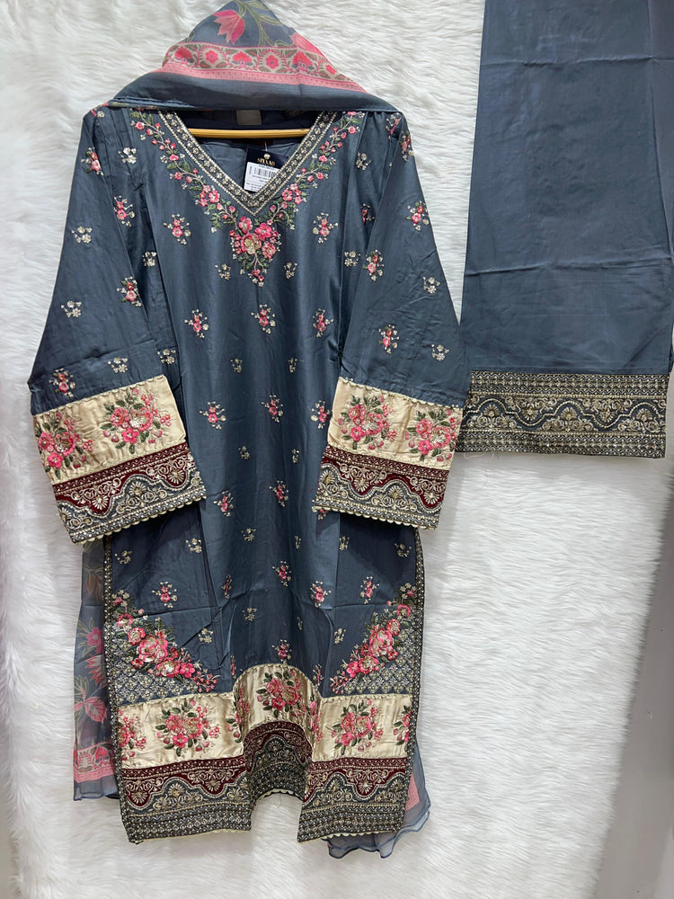 BIN SAEED EMB TROUSER- 10