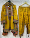ROOHI KARMA- Mustard Yellow