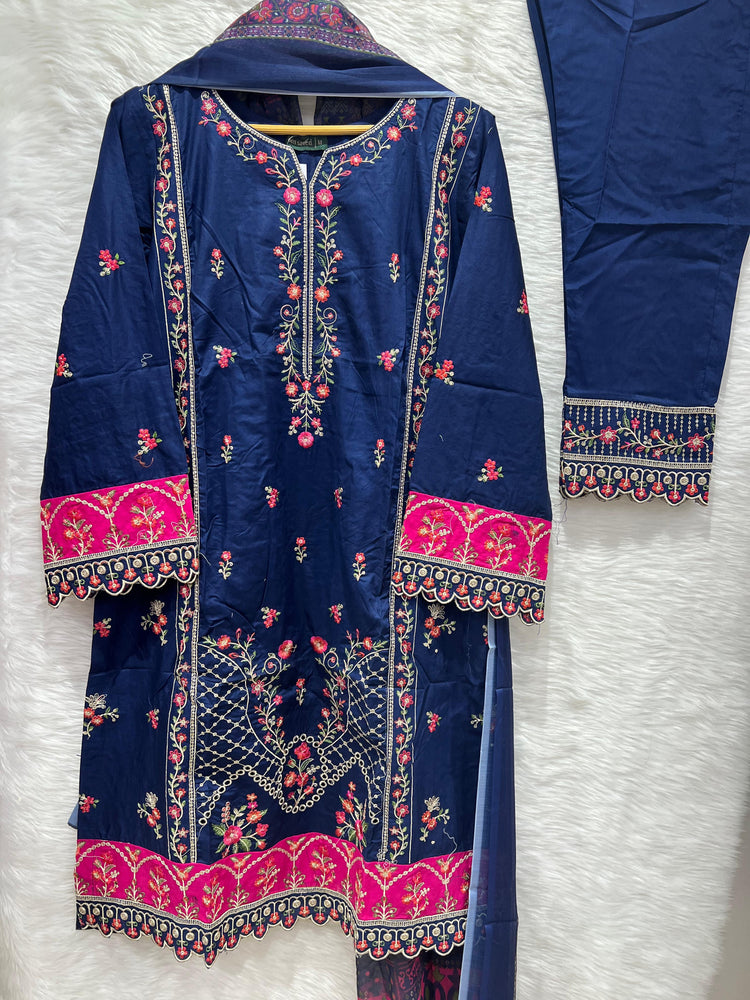 BIN SAEED EMB TROUSER- 01