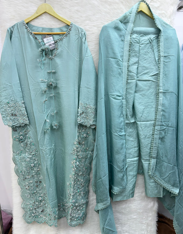 ZOYA AHMAD RAW SILK- 06