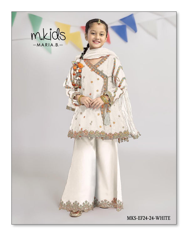 MARIA B KIDS MKS-EF24-24 WHITE