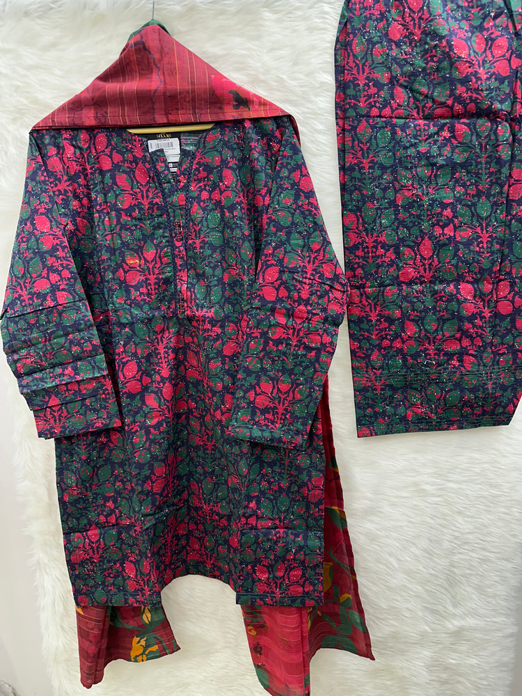 SADABAHAR PRINTED FARSHI- 03