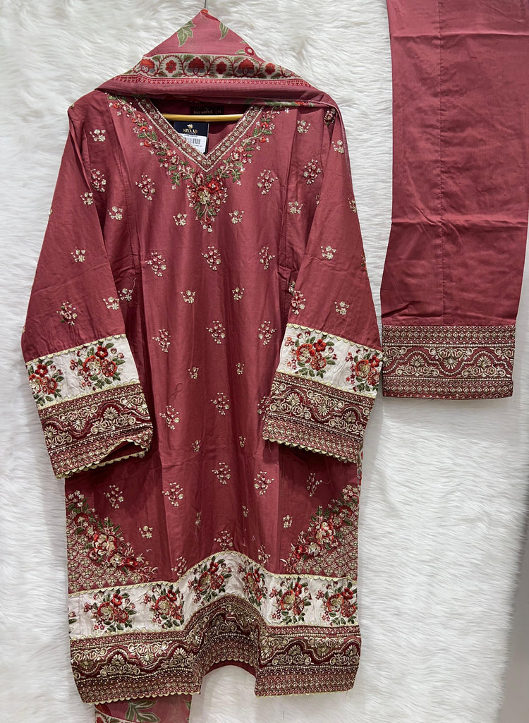 BIN SAEED EMB TROUSER- 05