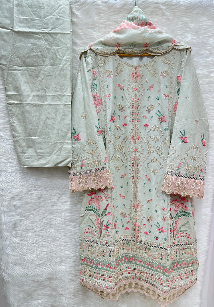 BIN SAEED EMBROIDERED DUPATTA- 04
