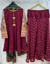 ROOHI KARMA- Oxblood Maroon