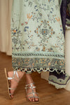Aabyaan Print Luxe Linen AVELINE CELESTE (AK-09)