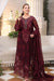 Maria b chiffon collection'26 /MPC-26-108-Burgundy
