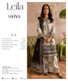 LEILA BY MAHNUR UNSTITCHED LAWN D-6