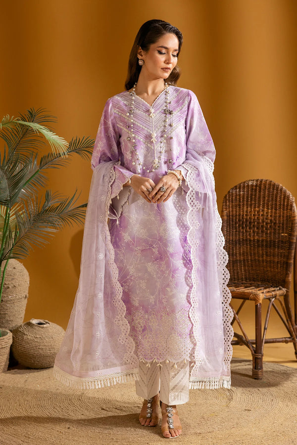 MAAHI PRINTED WITH EMBROIDERED LAWN BY ALIZEH| Ayla