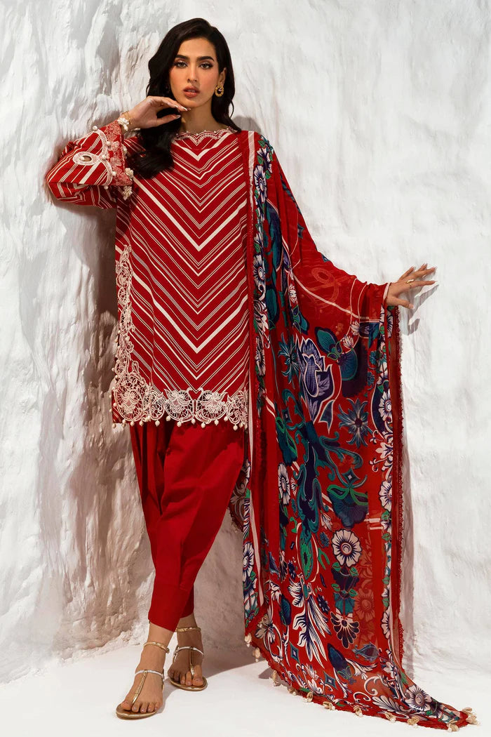 SANA SAFINAZ MUZLIN LUXURY LAWN | D-2A