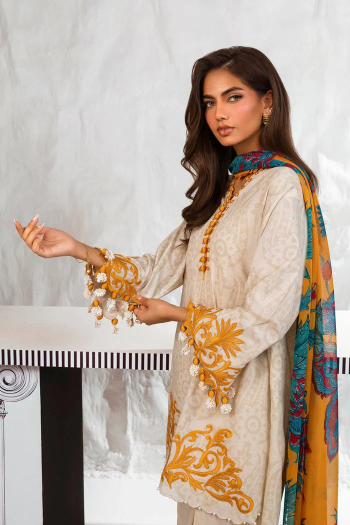 SANA SAFINAZ MUZLIN LUXURY LAWN | D-3b