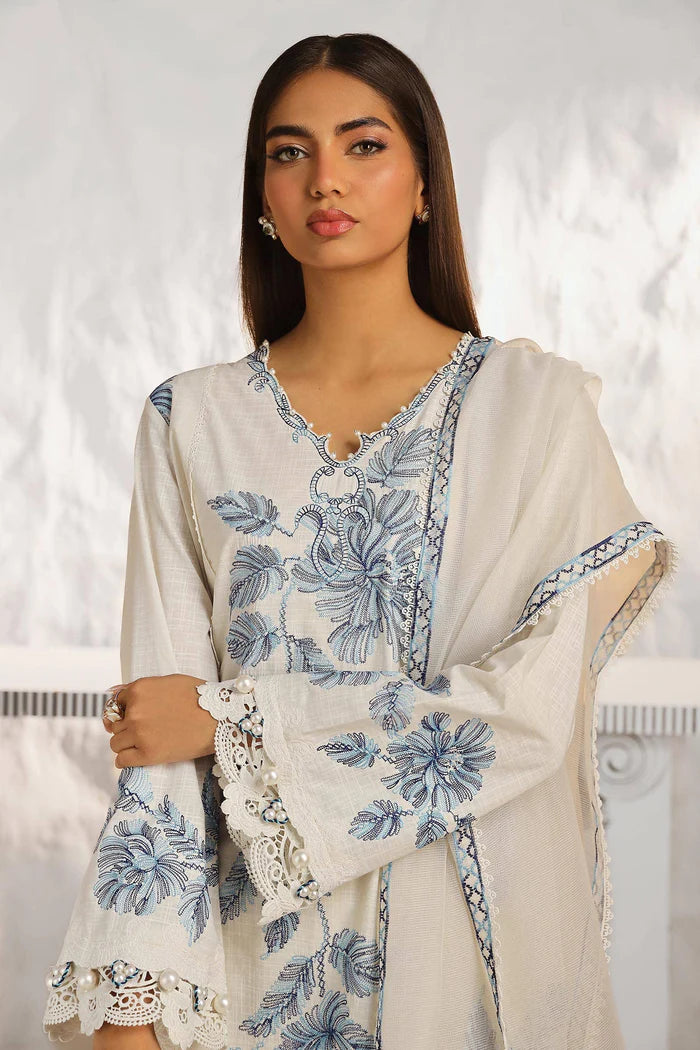 SANA SAFINAZ MUZLIN LUXURY LAWN | D-11A