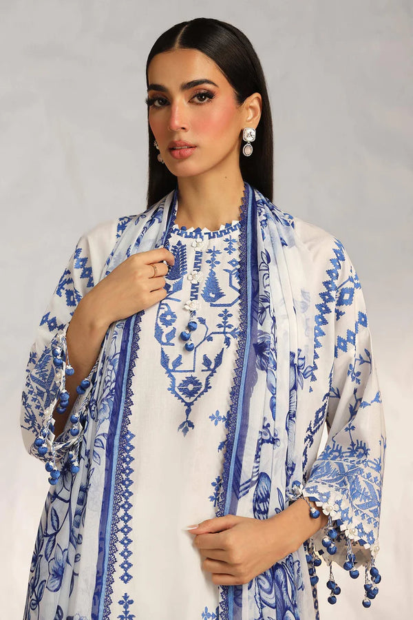 SANA SAFINAZ MUZLIN LUXURY LAWN | D-17A