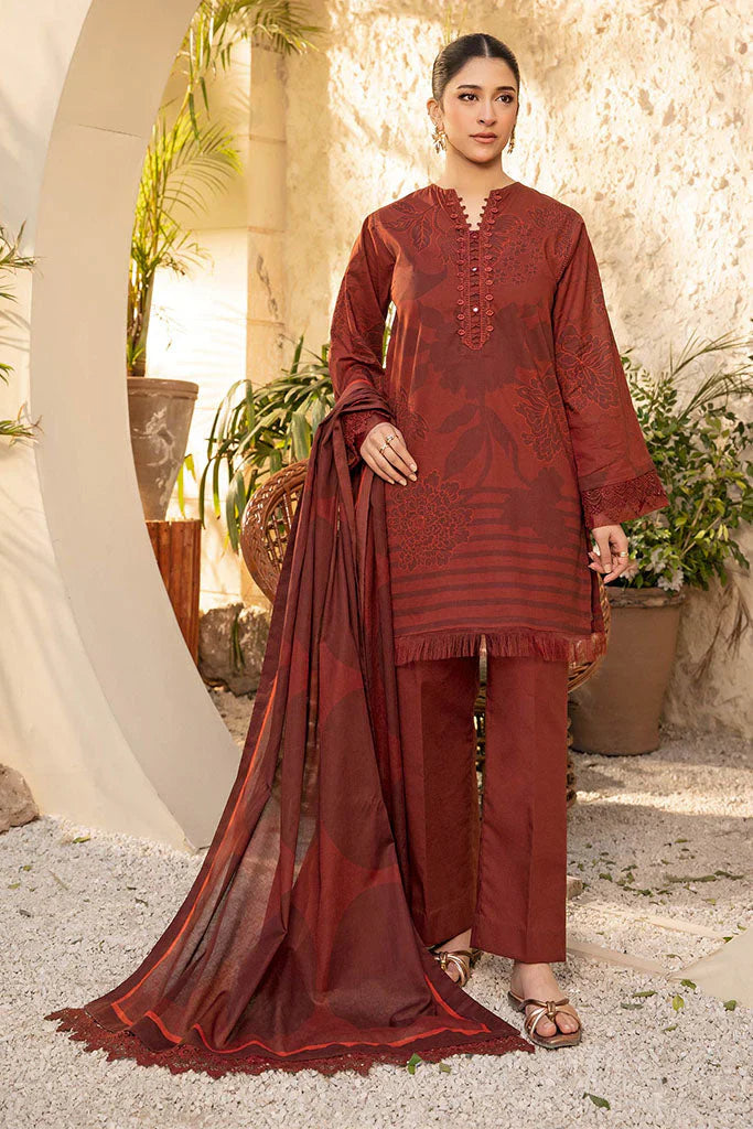 ELAHEH BY M.BASIC UN-STITCHED 3PC | ELHV1-12