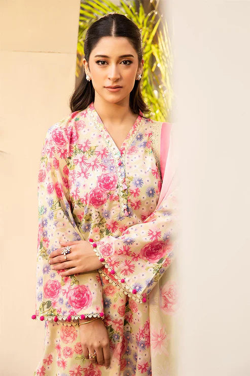 ELAHEH BY M.BASIC UN-STITCHED 3PC | ELHV1-11