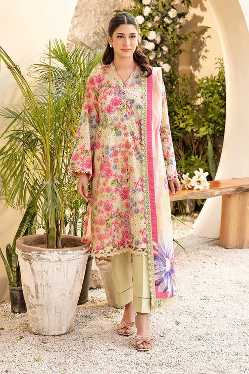 ELAHEH BY M.BASIC UN-STITCHED 3PC | ELHV1-11