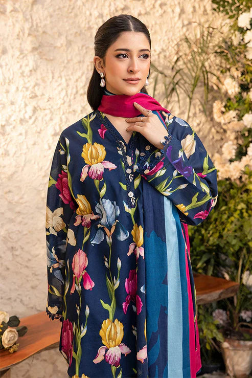 ELAHEH BY M.BASIC UN-STITCHED 3PC | ELHV1-10