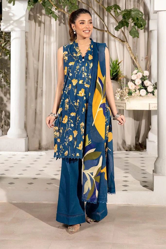 ELAHEH BY M.BASIC UN-STITCHED 3PC | ELHV1-09