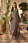 Maria b chiffon collection'26 /MPC-26-102-Muted Mocha Brown
