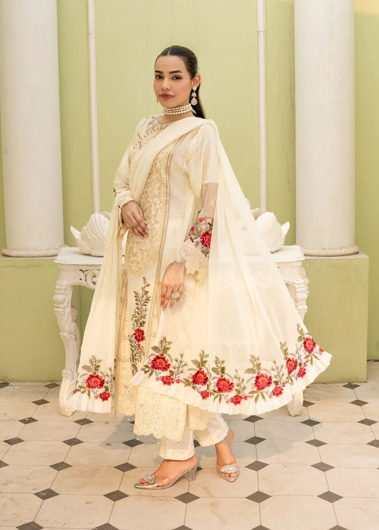 UFAQ BY ZAINAB FAZLANI SEMI-STITCHED 3PC | ZFUF-013