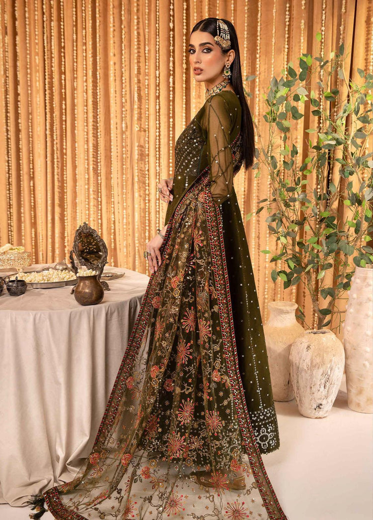 ALIZEH UN-STICHED 3PC|D-07 Mahveen