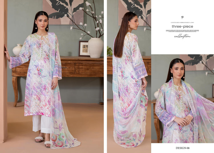 RANG PASAND GULJEE UNSTITCHED LAWN D-06