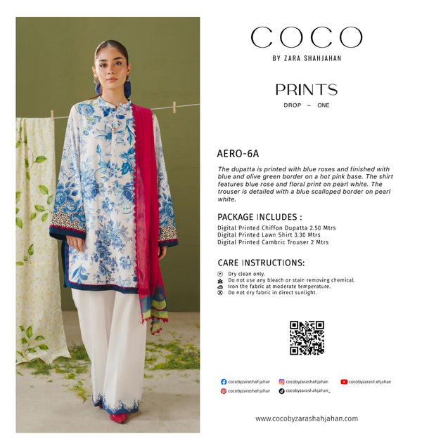 COCO BY ZARA SHAHJAHAN PRINTS Aero-6A