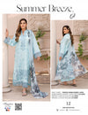 SUMMER BREEZE HUMDUM UNSTITCHED LAWN 2026 D-12